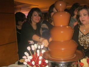 hire chocolate fountain los angeles party
