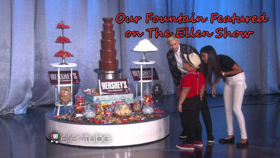 chocolate fountain rental featuring Ellen